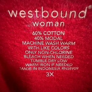 Westbound Woman, Size 3X